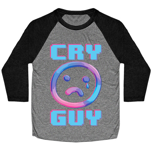 Cry Guy Sadboi  Baseball Tee