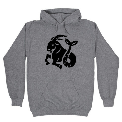 Zodiacs Of The Hidden Temple - Capricorn Sea-Goat Hooded Sweatshirt