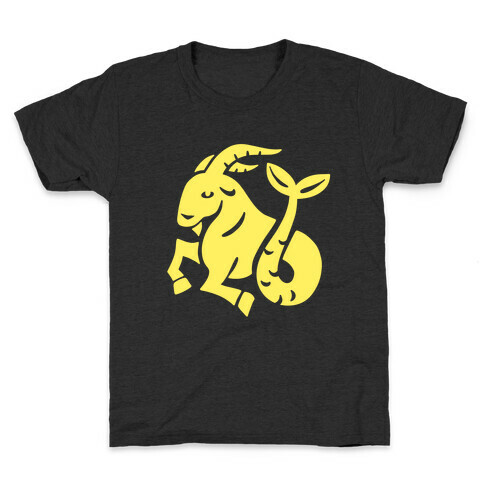 Zodiacs Of The Hidden Temple - Capricorn Sea-Goat Kids T-Shirt