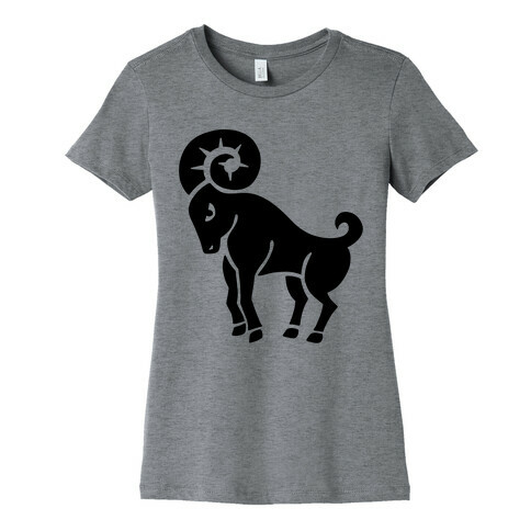 Zodiacs Of The Hidden Temple - Aries Ram Womens T-Shirt