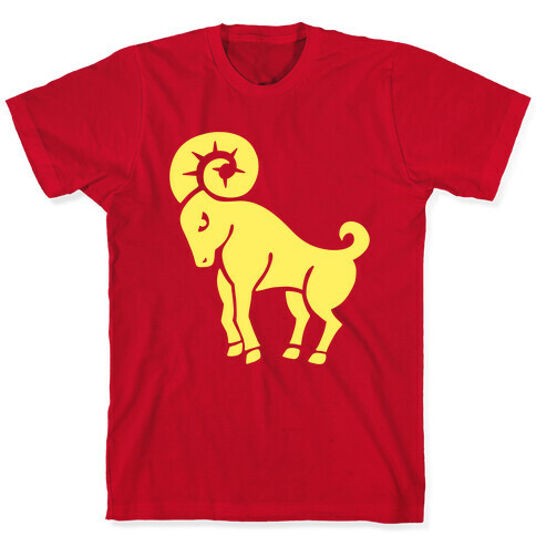 Zodiacs Of The Hidden Temple - Aries Ram T-Shirt