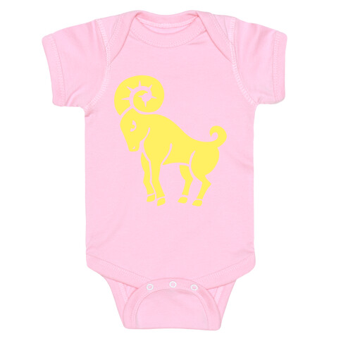 Zodiacs Of The Hidden Temple - Aries Ram Baby One-Piece