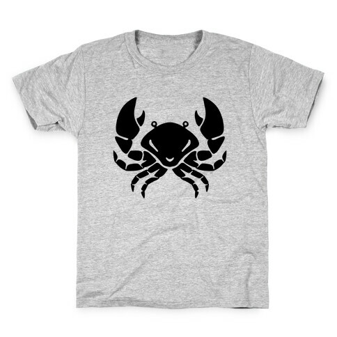 Zodiacs Of The Hidden Temple - Cancer Crab Kids T-Shirt
