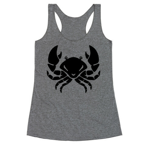 Zodiacs Of The Hidden Temple - Cancer Crab Racerback Tank Top