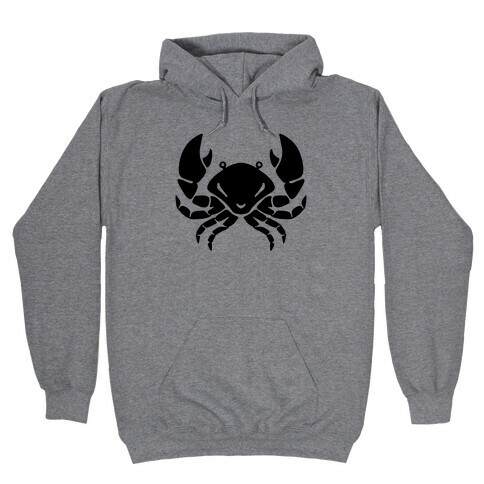 Zodiacs Of The Hidden Temple - Cancer Crab Hooded Sweatshirt