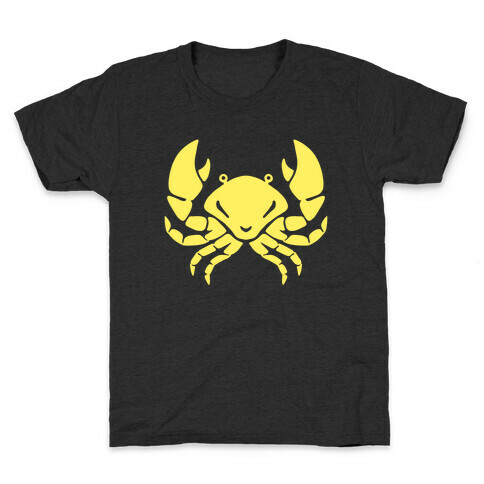 Zodiacs Of The Hidden Temple - Cancer Crab Kids T-Shirt