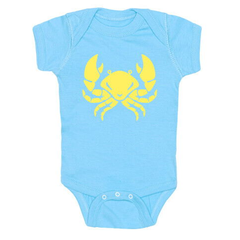 Zodiacs Of The Hidden Temple - Cancer Crab Baby One-Piece