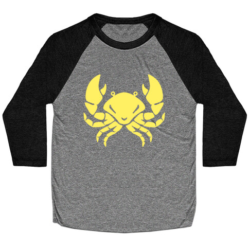 Zodiacs Of The Hidden Temple - Cancer Crab Baseball Tee