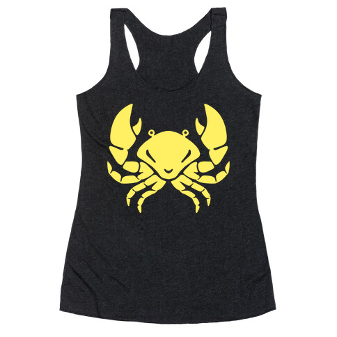Zodiacs Of The Hidden Temple - Cancer Crab Racerback Tank Top