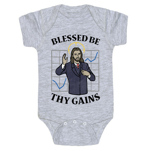 Blessed Be Thy Gains Baby One-Piece