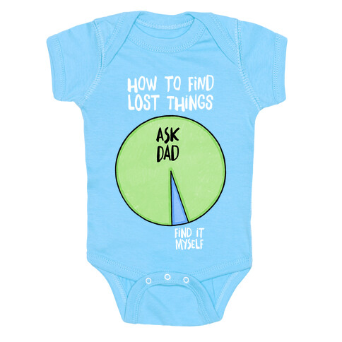 How To Find Things: Ask Dad Baby One-Piece
