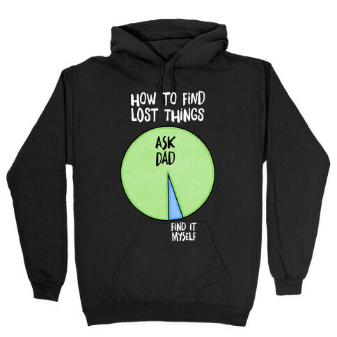 How To Find Things: Ask Dad Hooded Sweatshirt