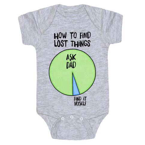 How To Find Things: Ask Dad Baby One-Piece