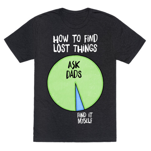 How To Find Things: Ask Dads T-Shirt