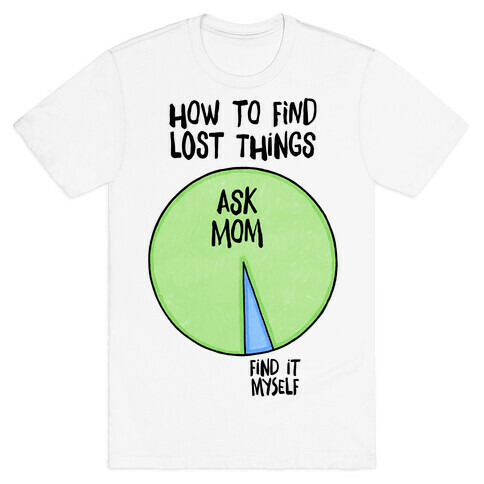 How To Find Things: Ask Mom T-Shirt