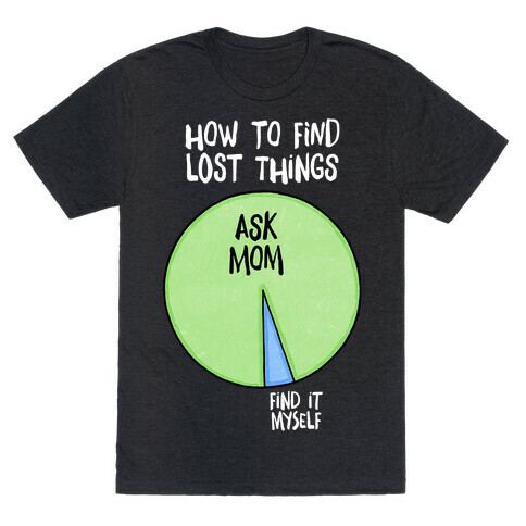 How To Find Things: Ask Mom T-Shirt