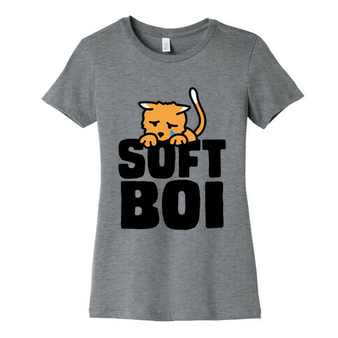 Soft Boi Cat Womens T-Shirt