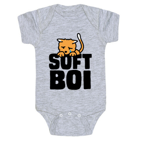 Soft Boi Cat Baby One-Piece