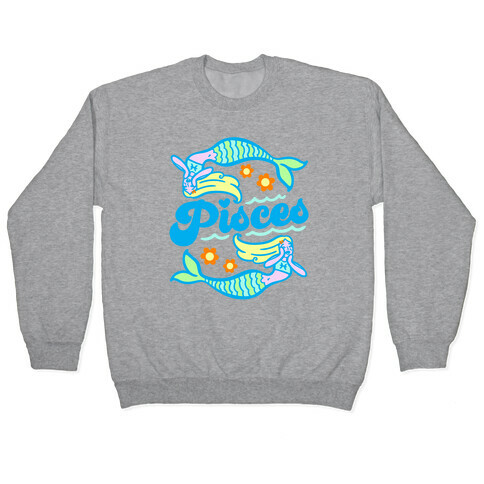 90's Aesthetic Pisces  Pullover