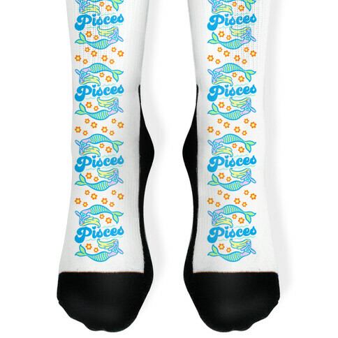 90's Aesthetic Pisces Sock
