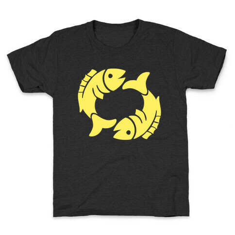Zodiacs Of The Hidden Temple - Pisces Fish Kids T-Shirt