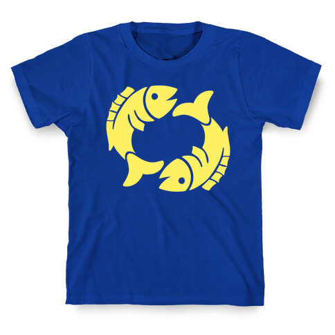 Zodiacs Of The Hidden Temple - Pisces Fish T-Shirt