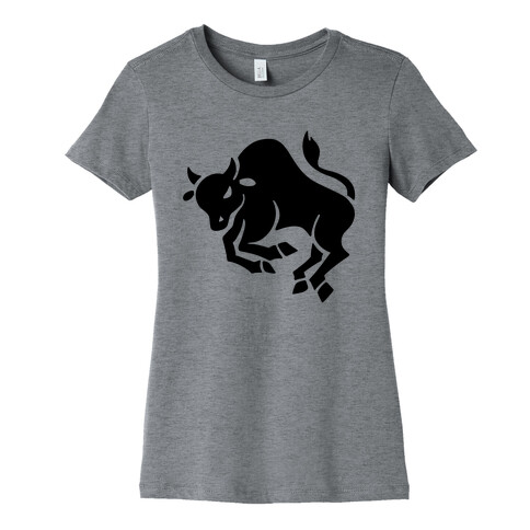 Zodiacs Of The Hidden Temple - Taurus Bull Womens T-Shirt