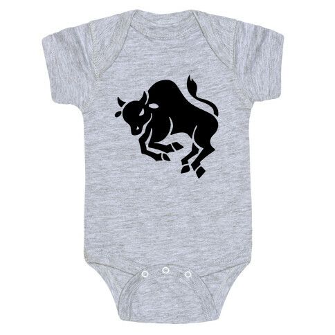 Zodiacs Of The Hidden Temple - Taurus Bull Baby One-Piece