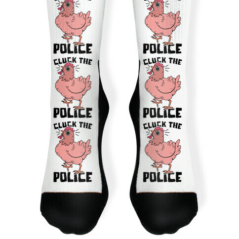 Cluck The Police Sock
