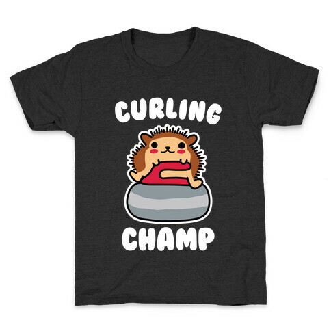 Curling Champ Kids T-Shirt