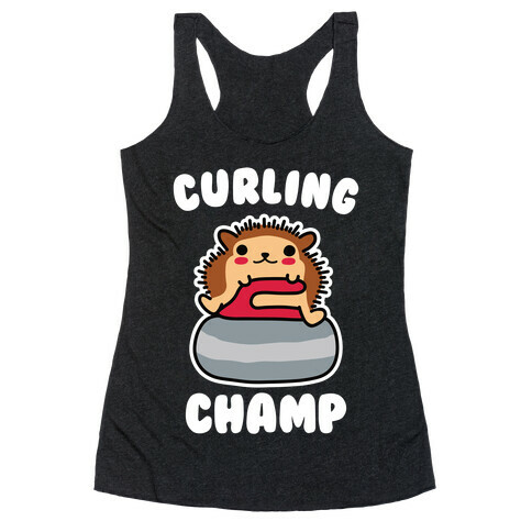 Curling Champ Racerback Tank Top