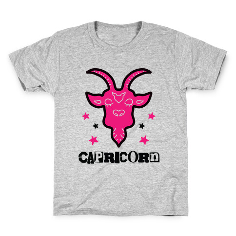 Punk Capricorn Ram Kids T-Shirt