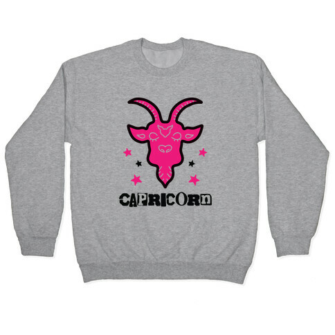 Punk Capricorn Ram Pullover