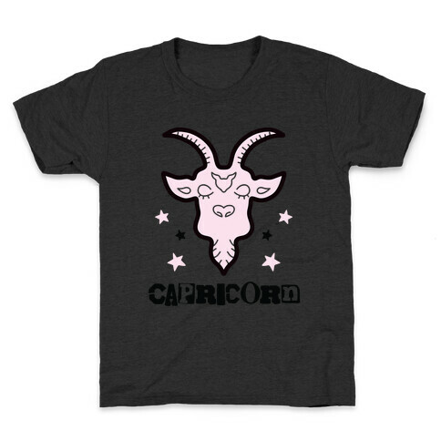 Punk Capricorn Ram Kids T-Shirt