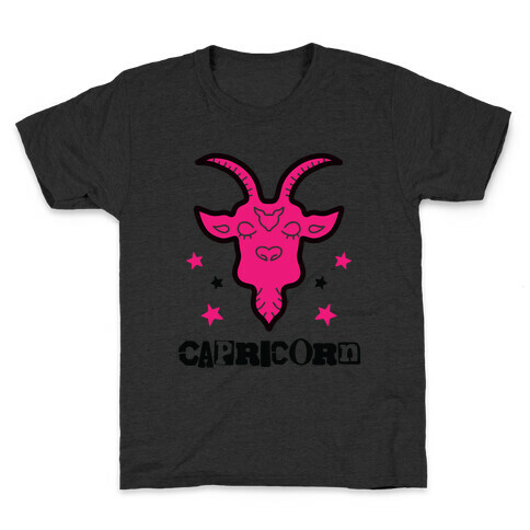 Punk Capricorn Ram Kids T-Shirt