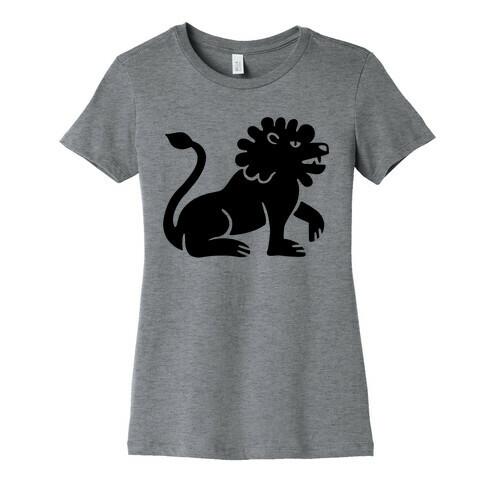 Zodiacs Of The Hidden Temple - Leo Lion Womens T-Shirt