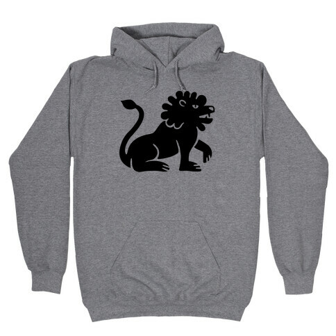 Zodiacs Of The Hidden Temple - Leo Lion Hooded Sweatshirt