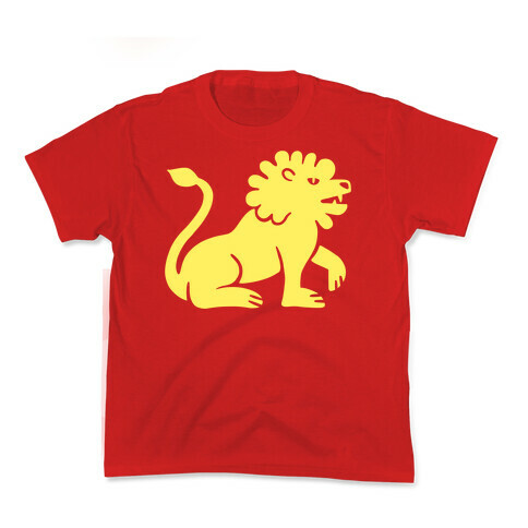 Zodiacs Of The Hidden Temple - Leo Lion Kids T-Shirt