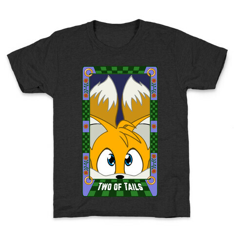 Two Of Tails Tarot Card Kids T-Shirt