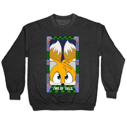 Two Of Tails Tarot Card Pullover