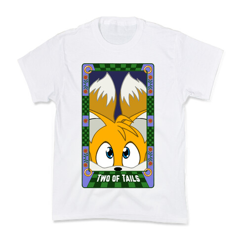 Two Of Tails Tarot Card Kids T-Shirt
