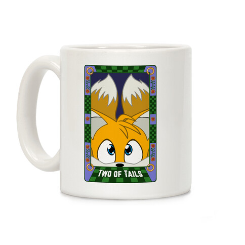 Two Of Tails Tarot Card Coffee Mug