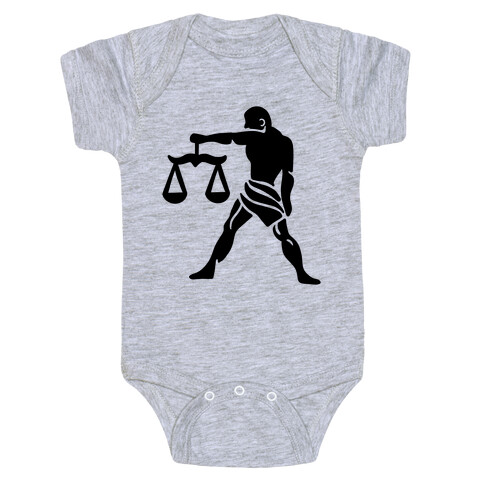 Zodiacs Of The Hidden Temple - Libra Scales Baby One-Piece