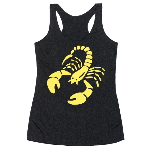 Zodiacs Of The Hidden Temple - Scorpio Scorpions Racerback Tank Top