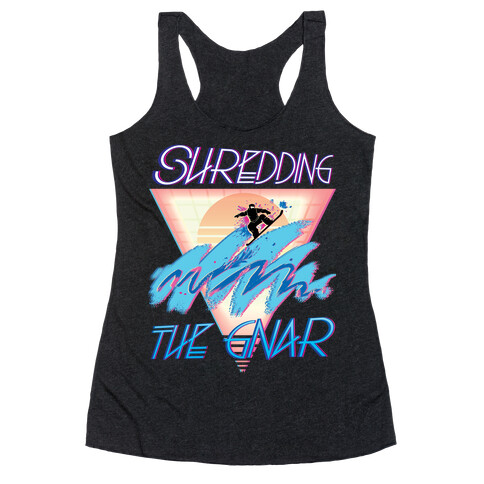 Shredding The Gnar Racerback Tank Top