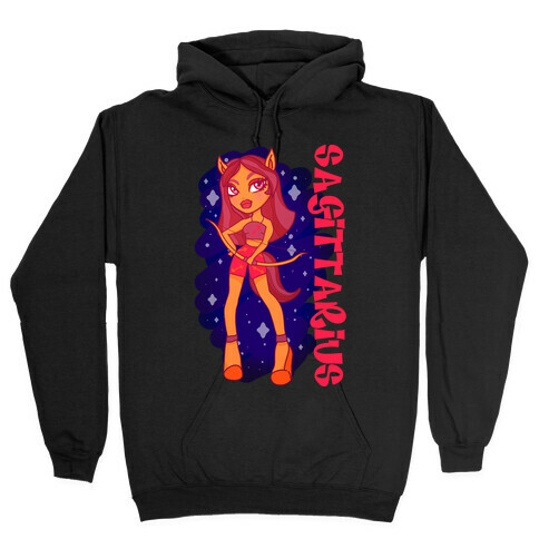 Zodiac Dollz: Sagittarius Hooded Sweatshirt