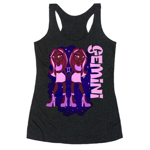 Zodiac Dollz: Gemini Racerback Tank Top