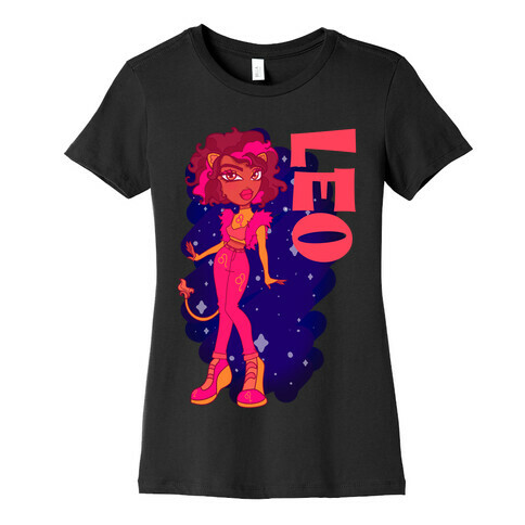 Zodiac Dollz: Leo Womens T-Shirt