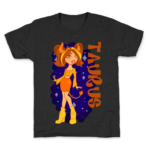 Zodiac Dollz: Taurus Kids T-Shirt