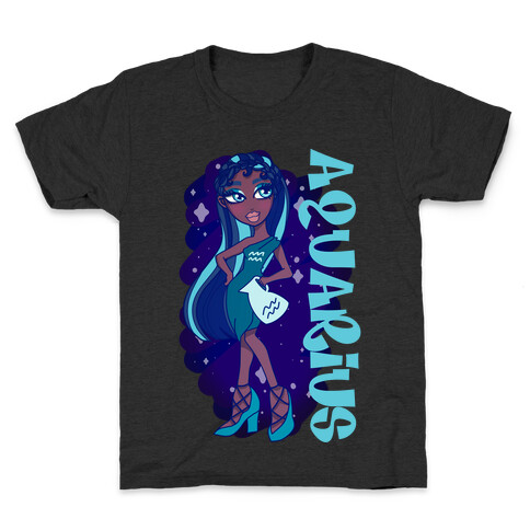 Zodiac Dollz: Aquarius Kids T-Shirt